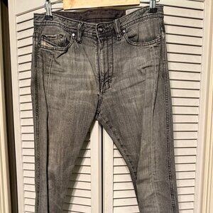 Diesel Thicar Men's Jeans 28x30 Stretch Skinny Grey wash 008JL